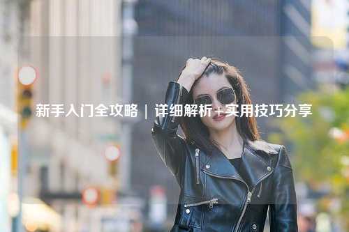 新手入门全攻略 | 详细解析+实用技巧分享