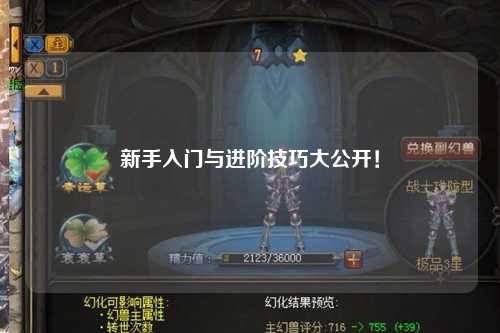 新手入门与进阶技巧大公开!