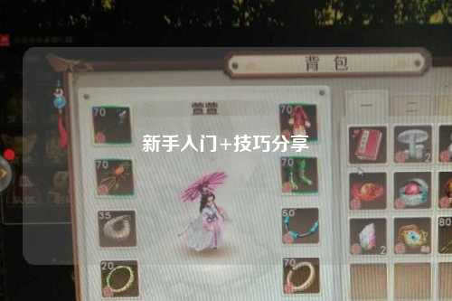 新手入门+技巧分享