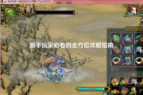 新手玩家必看的全方位攻略指南