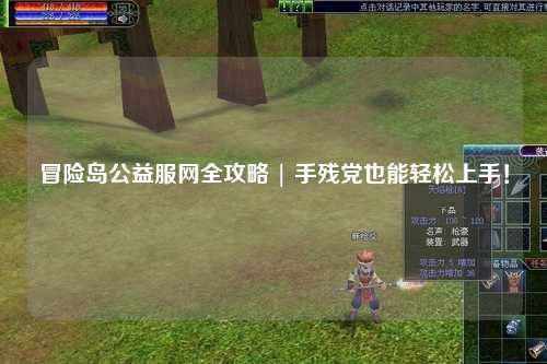 冒险岛公益服网全攻略 | 手残党也能轻松上手!