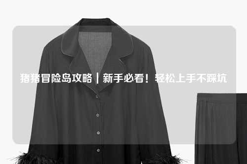 猪猪冒险岛攻略｜新手必看！轻松上手不踩坑
