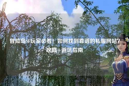 冒险岛SF玩家必看!如何找到靠谱的私服网站?攻略+避坑指南