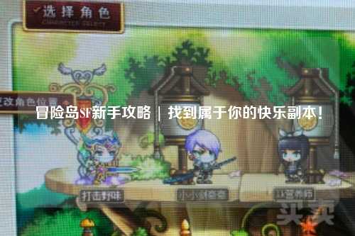 冒险岛SF新手攻略 | 找到属于你的快乐副本!