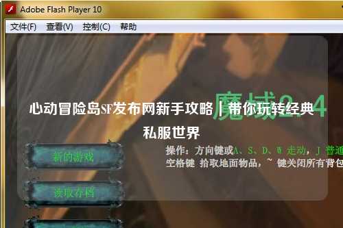 心动冒险岛SF发布网新手攻略|带你玩转经典私服世界