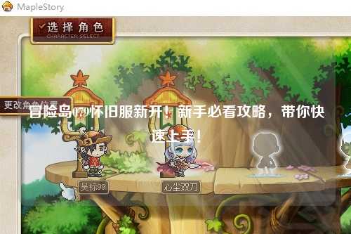 冒险岛079怀旧服新开!新手必看攻略,带你快速上手!
