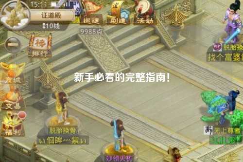 新手必看的完整指南!