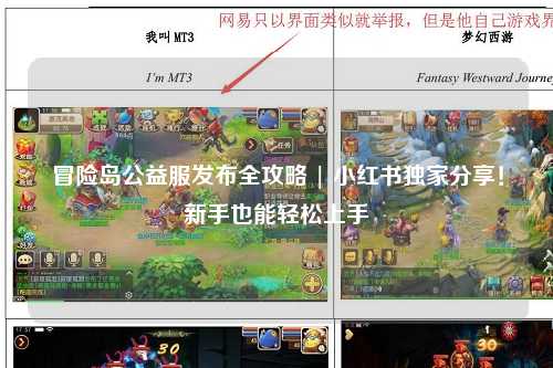 冒险岛公益服发布全攻略 | 小红书独家分享！新手也能轻松上手