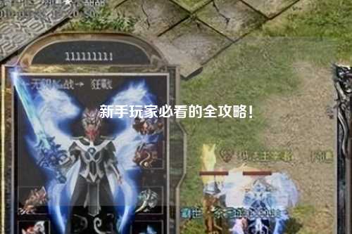 新手玩家必看的全攻略!