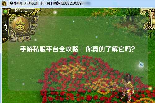 手游私服平台全攻略 | 你真的了解它吗?