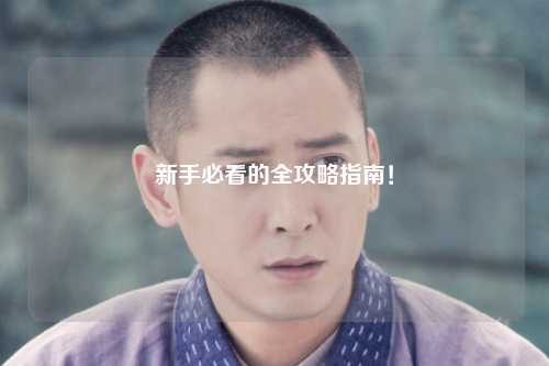 新手必看的全攻略指南!
