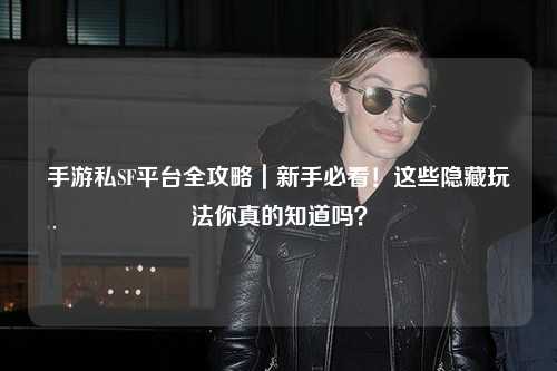 手游私SF平台全攻略|新手必看!这些隐藏玩法你真的知道吗?