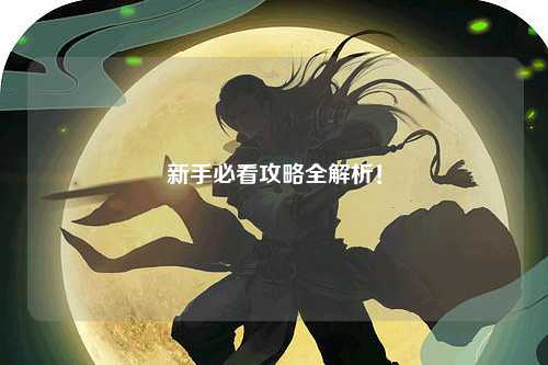 新手必看攻略全解析!