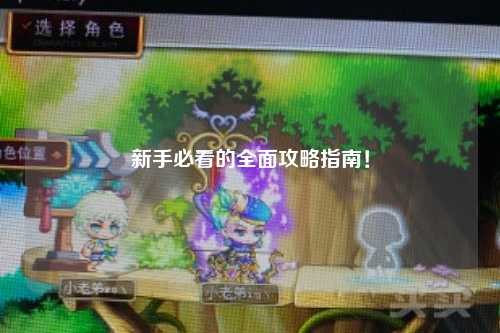 新手必看的全面攻略指南!