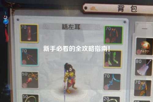 新手必看的全攻略指南!