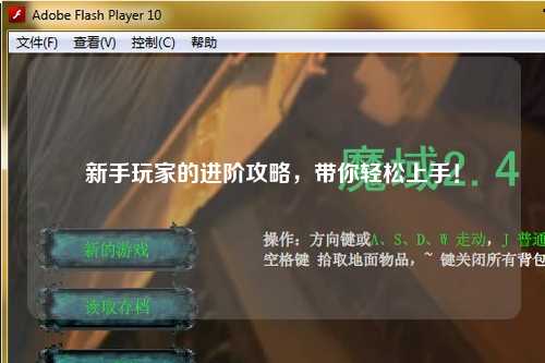 新手玩家的进阶攻略，带你轻松上手！