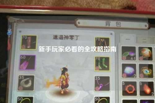 新手玩家必看的全攻略指南