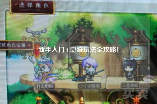 新手入门+隐藏玩法全攻略！