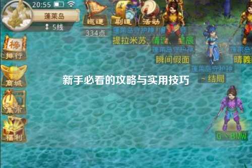 新手必看的攻略与实用技巧